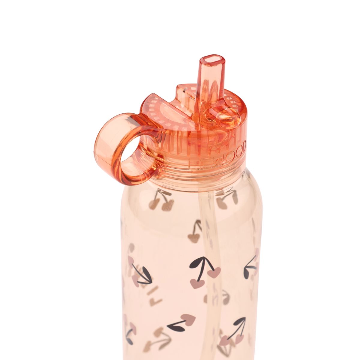 Liewood YANG Tritan-Wasserflasche 500 ml - Cherry heart / Rosey - Wasserflasche