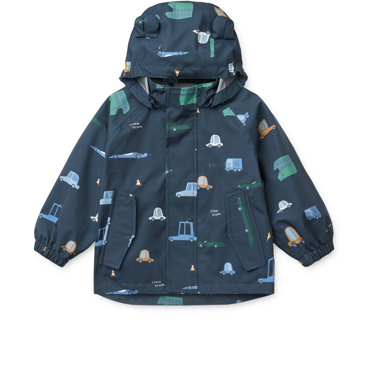 Liewood Manu Regenbekleidungsset - Cars / Classic navy - Satz