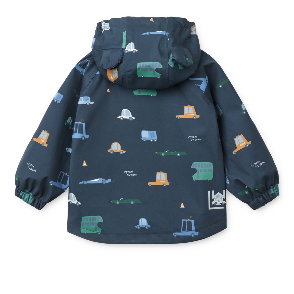 Liewood Manu Regenbekleidungsset - Cars / Classic navy - Satz