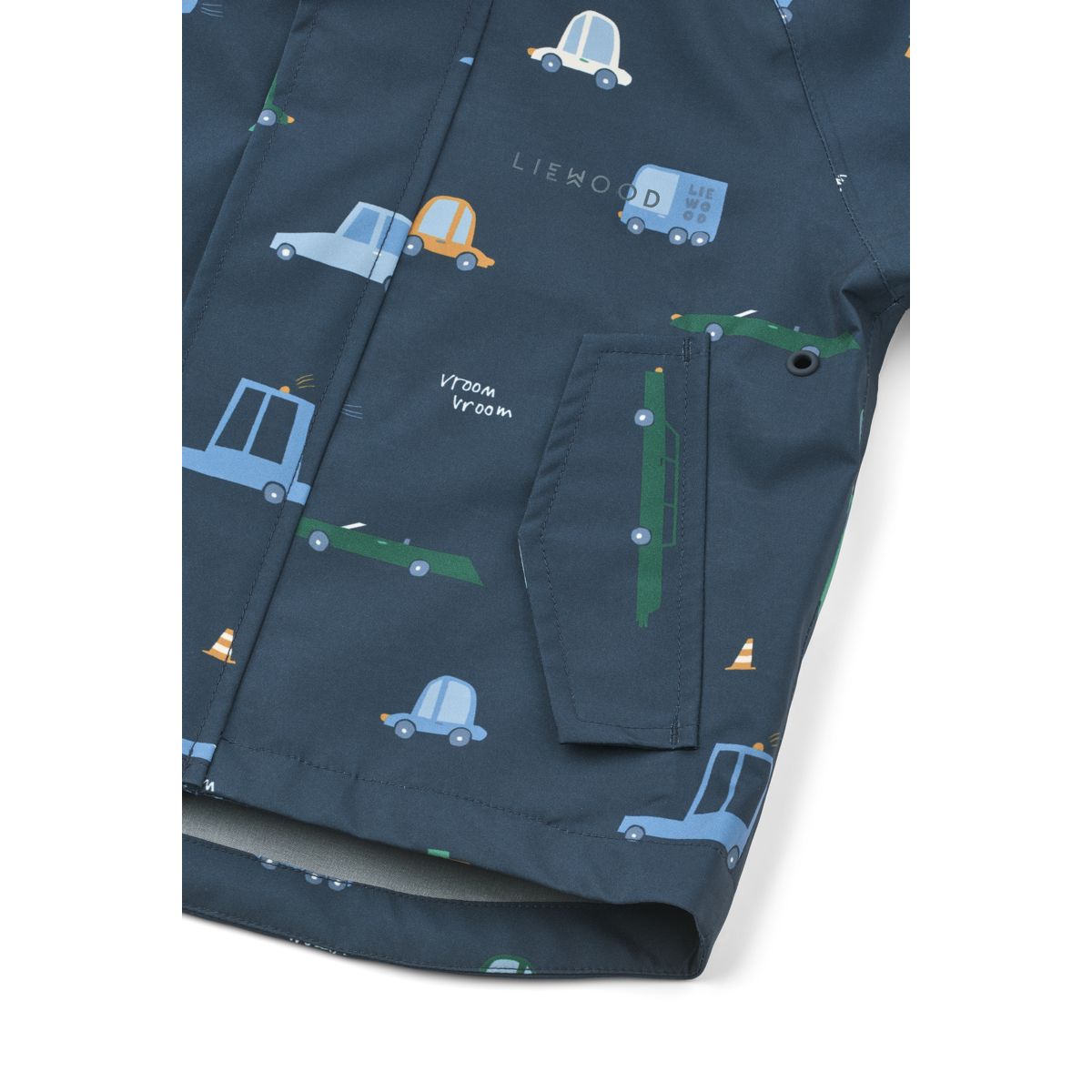 Liewood Manu Regenbekleidungsset - Cars / Classic navy - Satz
