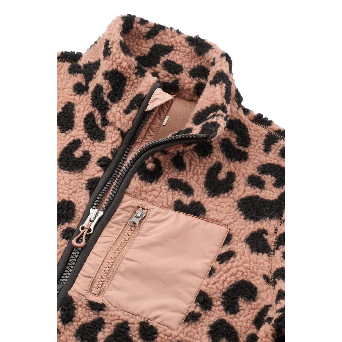 Liewood Nelson Fleecejacke Für Erwachsene - Mega leo / Pale tuscany - Jacke