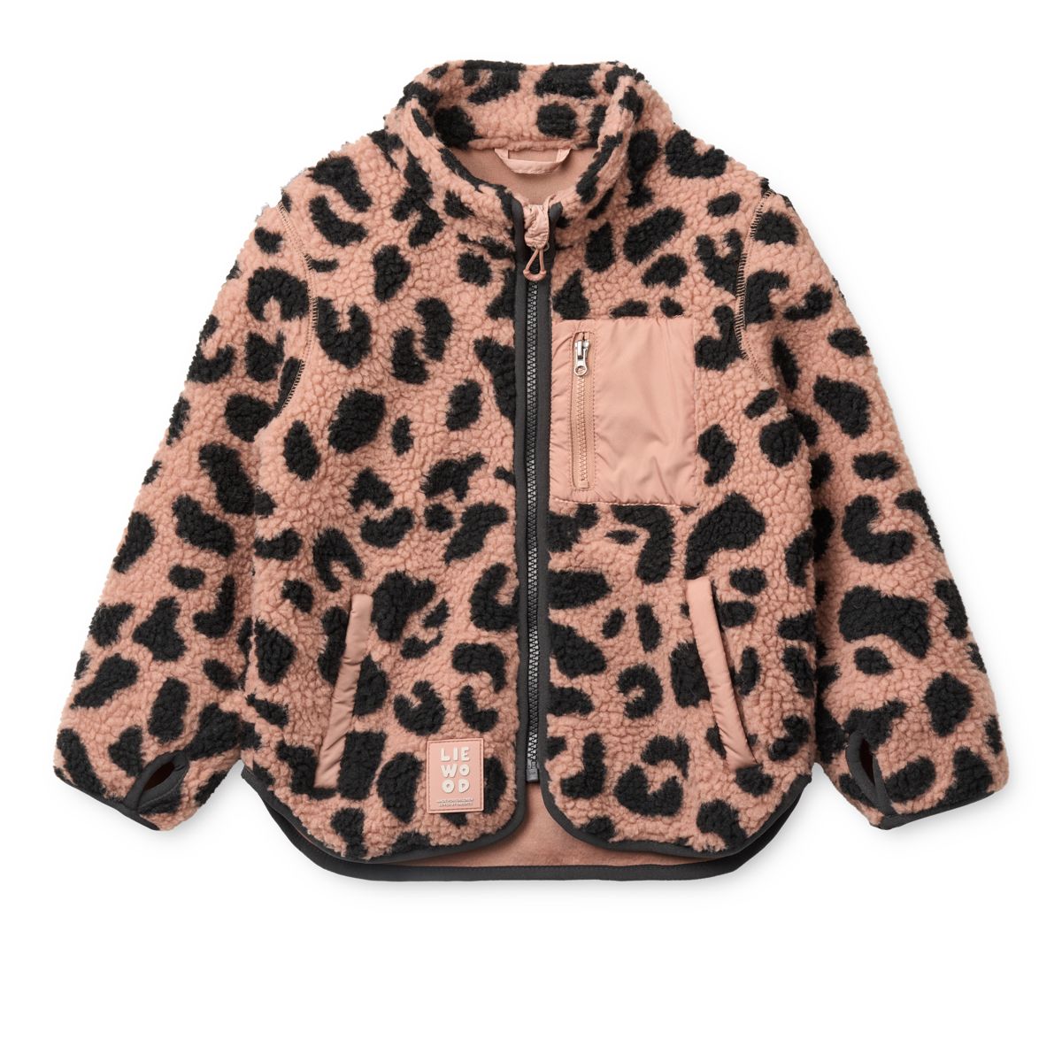 Liewood Nolan Fleecejacke - Mega leo / Pale tuscany - Jacke