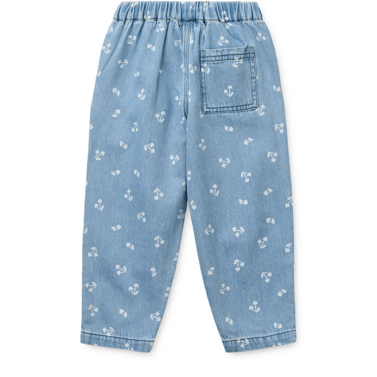 Liewood BORRIS Leichte bedruckte Denim-Hose - Cherry heart sandy / Denim - Hose