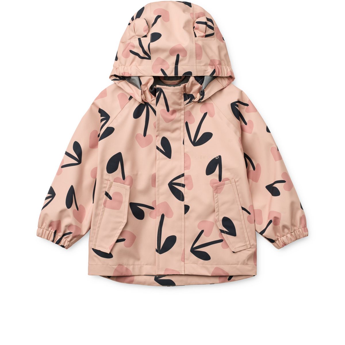 Liewood Manu Regenbekleidungsset - mega cherry heart/ Rosey mix - Satz