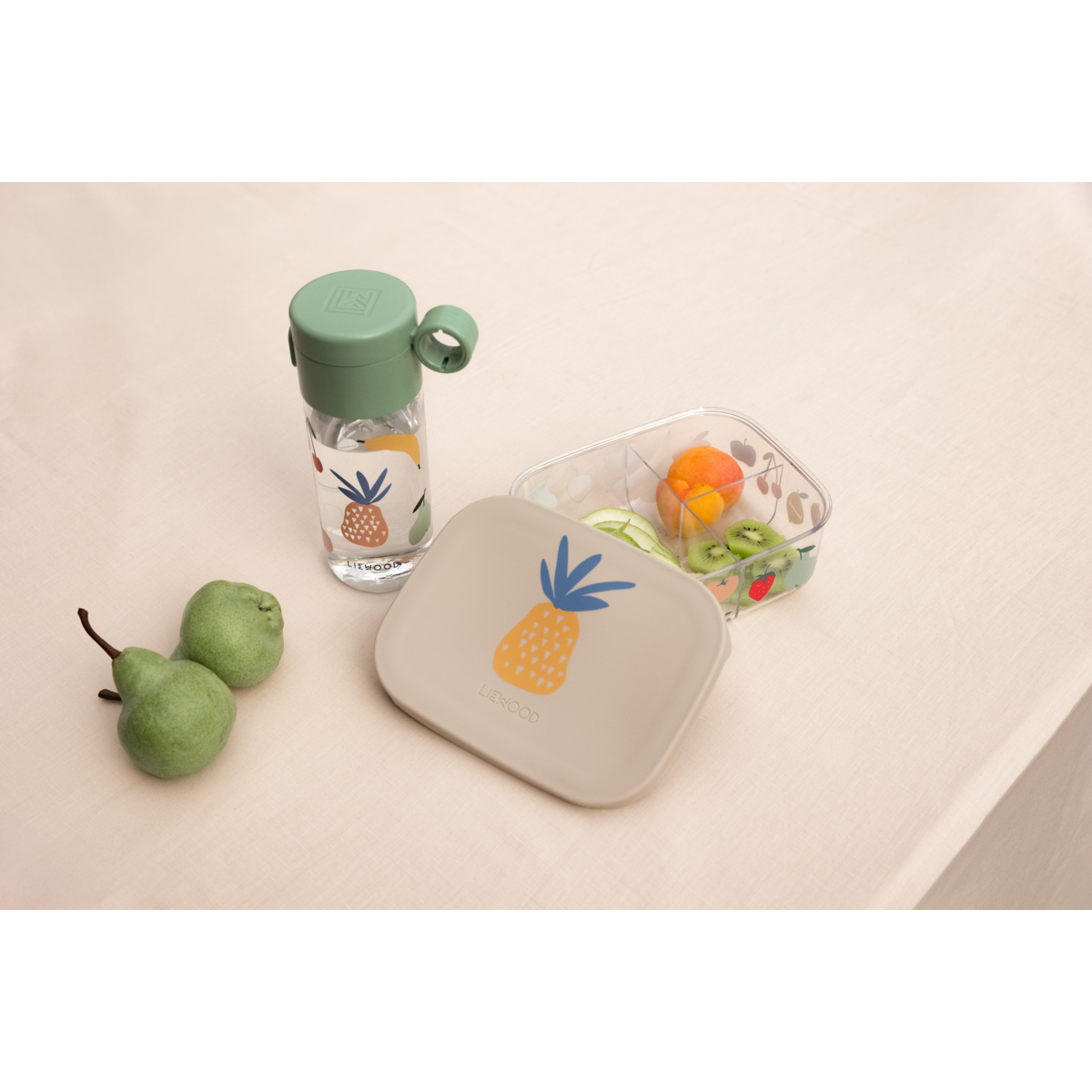 Liewood ARTHUR Tritan-Lunchbox - Fruit / Sandy - Brotdose
