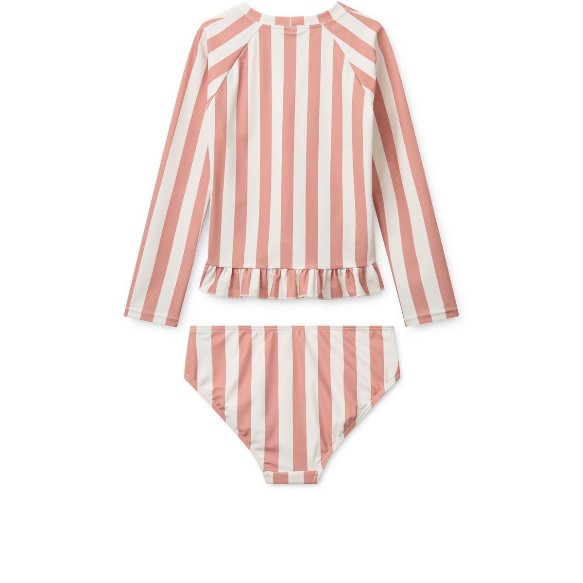 Liewood DAGNY Gestreiftes Badeset - Coral blush / creme de la creme stripe - SCHWIMMEN-SET