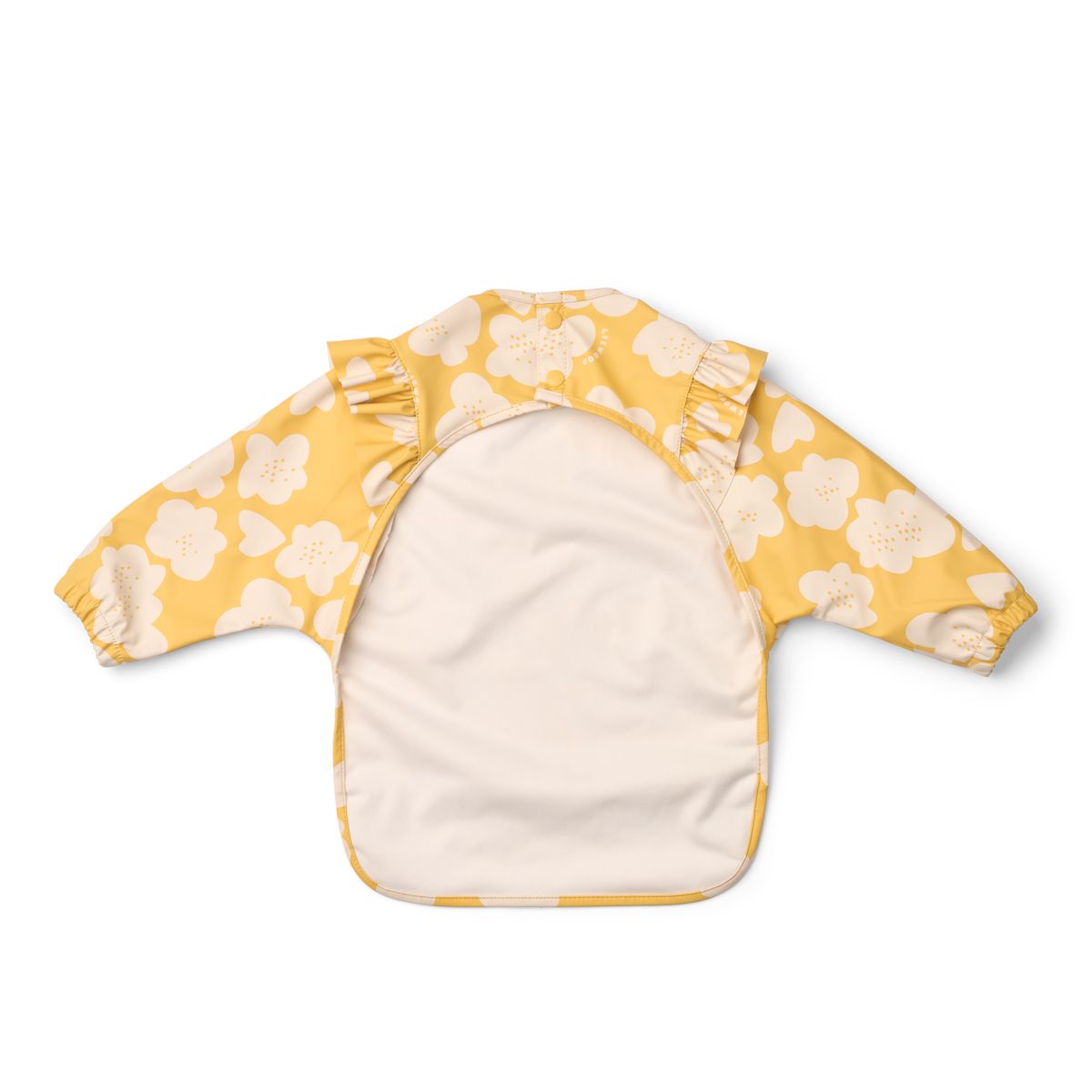 Liewood MERLE Rüschen-Ärmellätzchen - Flower / Lemon yellow - Cape Lätzchen