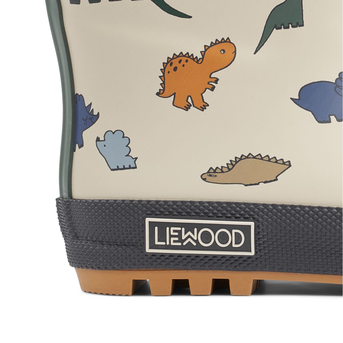 Liewood MASON Thermo-Regenstiefel - Dinosaurs / Mist - Thermo-Stiefel