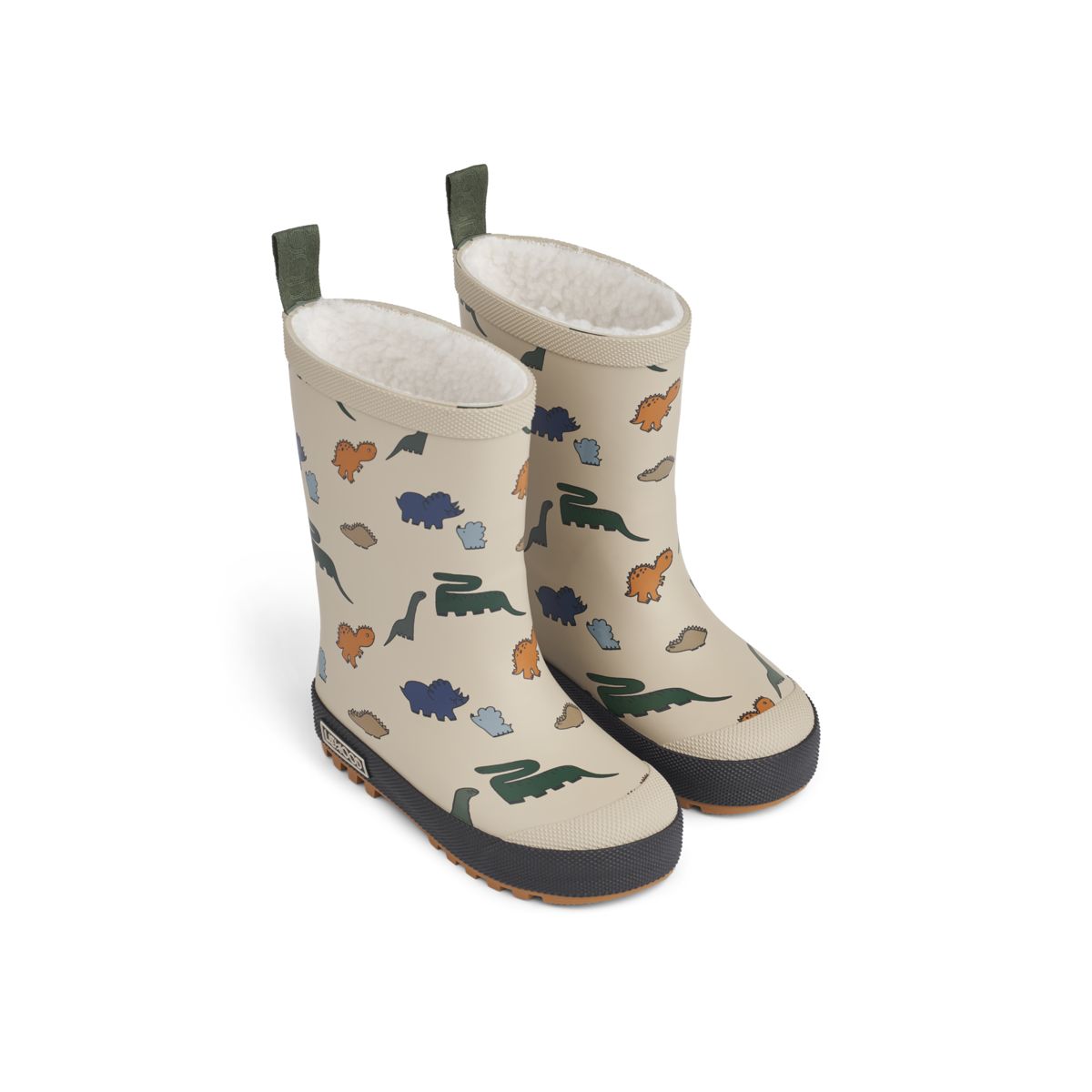 Liewood MASON Thermo-Regenstiefel - Dinosaurs / Mist - Thermo-Stiefel