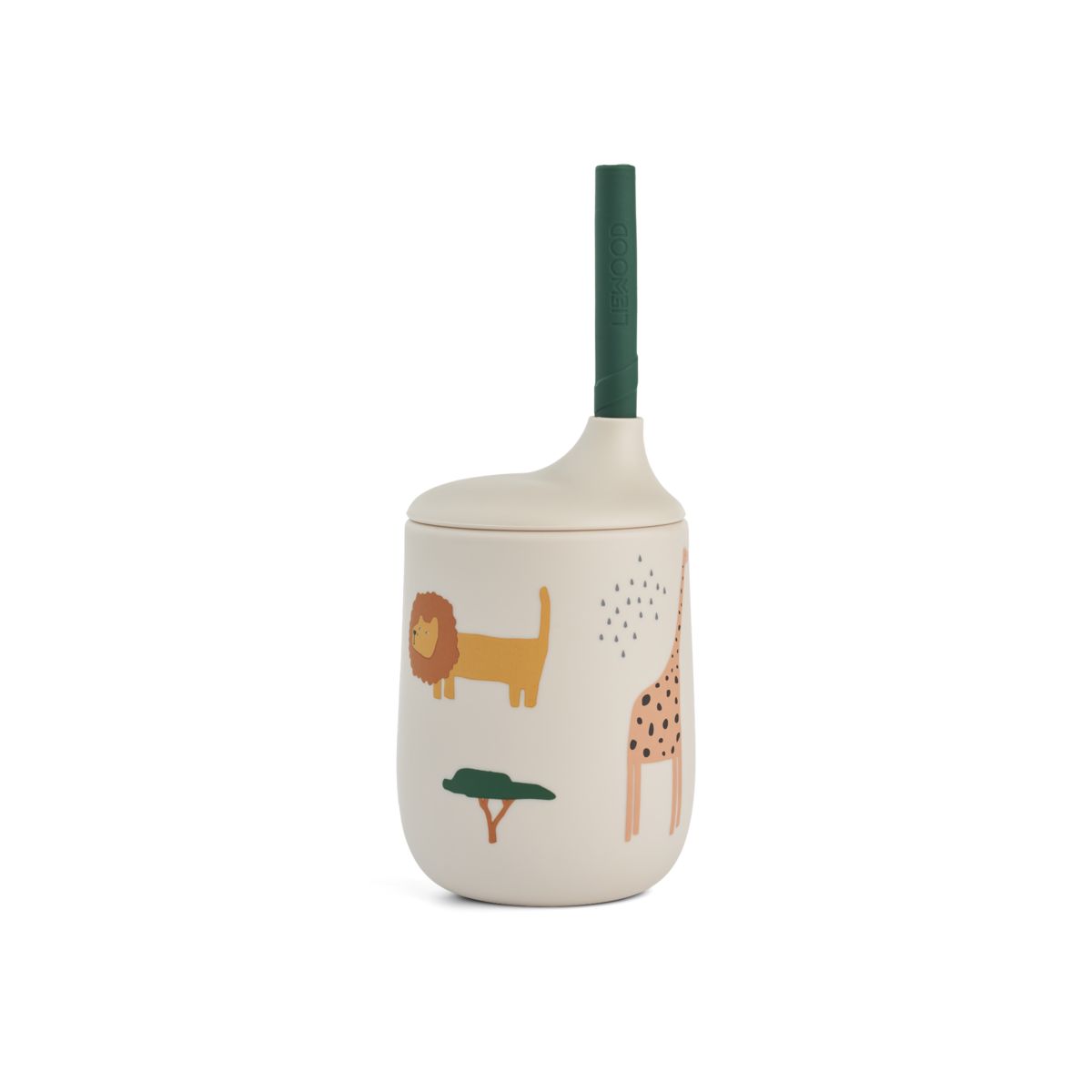 Liewood ELLIS Bedruckter Trinkbecher - Safari sandy mix - Becher