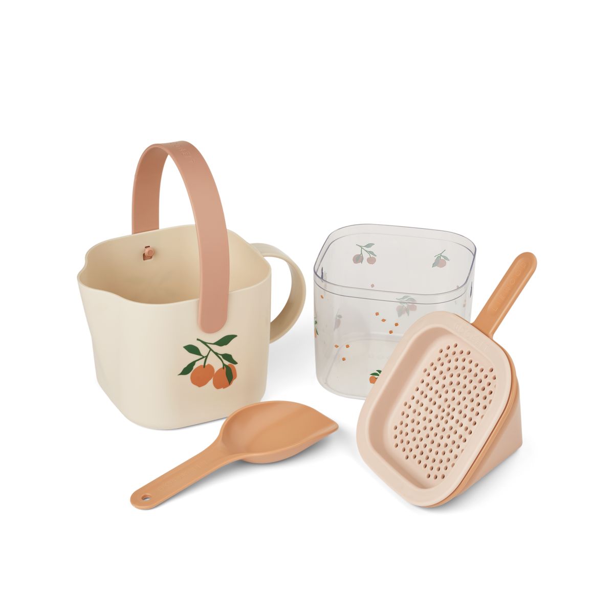 Liewood Roald Sandspiel-Set - Peach / Sea shell - SAND TOYS