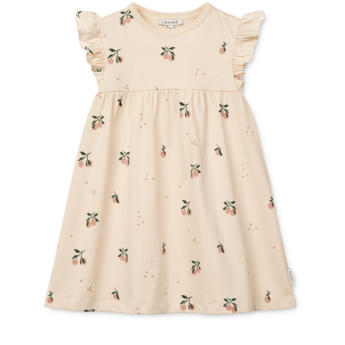 Liewood NEVEAH bedrucktes Kleid - Peach / Sea shell - Kleid