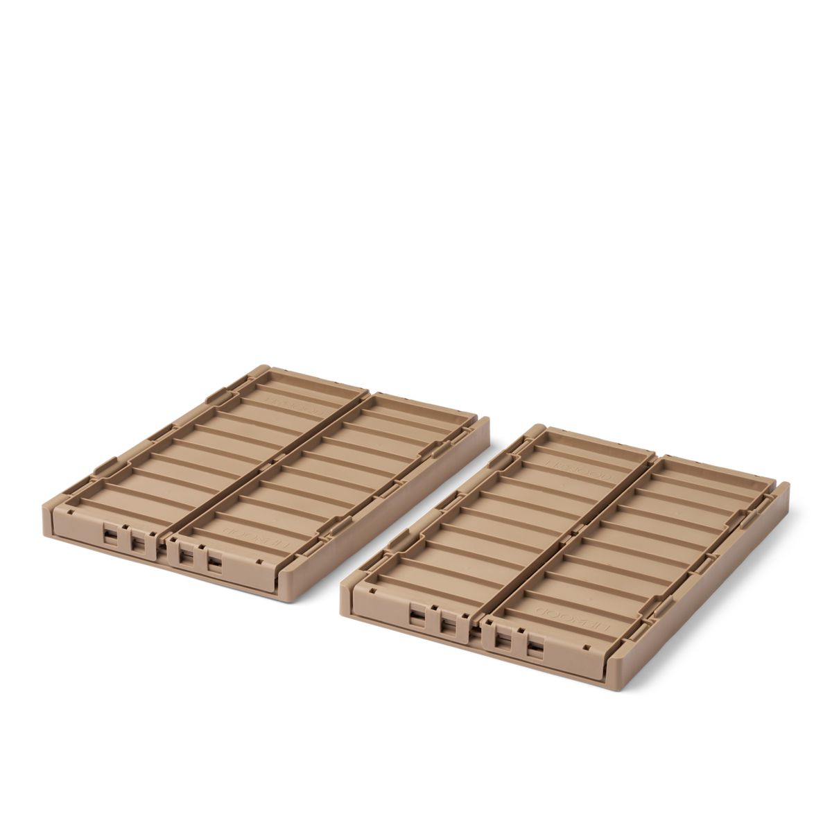 Liewood WESTON Aufbewahrungsbox Medium, 2er-Pack - Oat - Aufbewahrungsbox