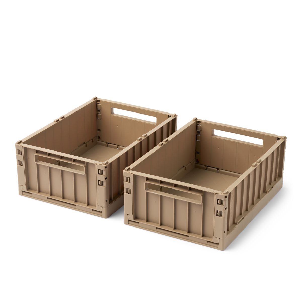 Liewood WESTON Aufbewahrungsbox Medium, 2er-Pack - Oat - Aufbewahrungsbox
