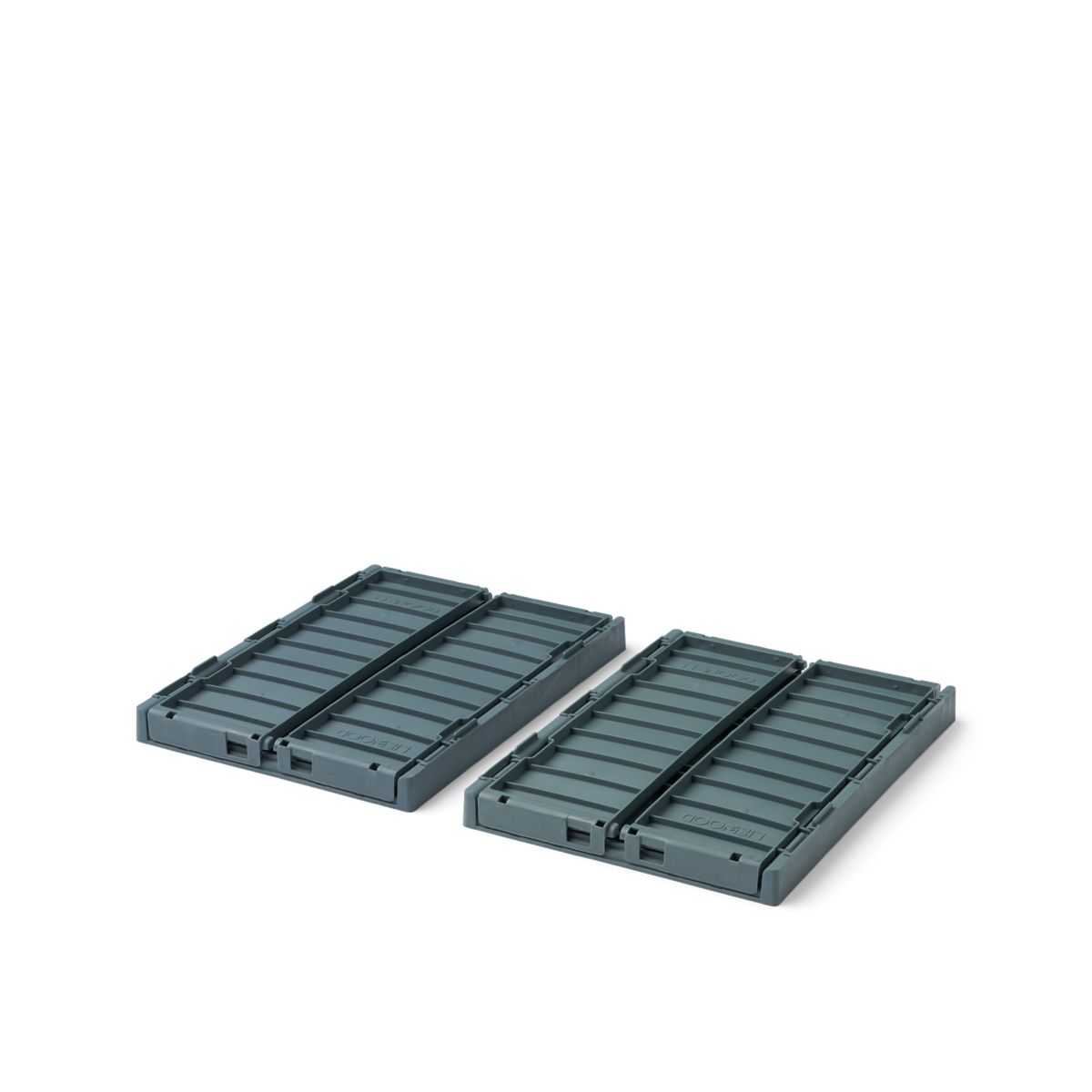 Liewood WESTON Aufbewahrungsbox Klein, 2er-Pack - Whale blue - Aufbewahrungsbox