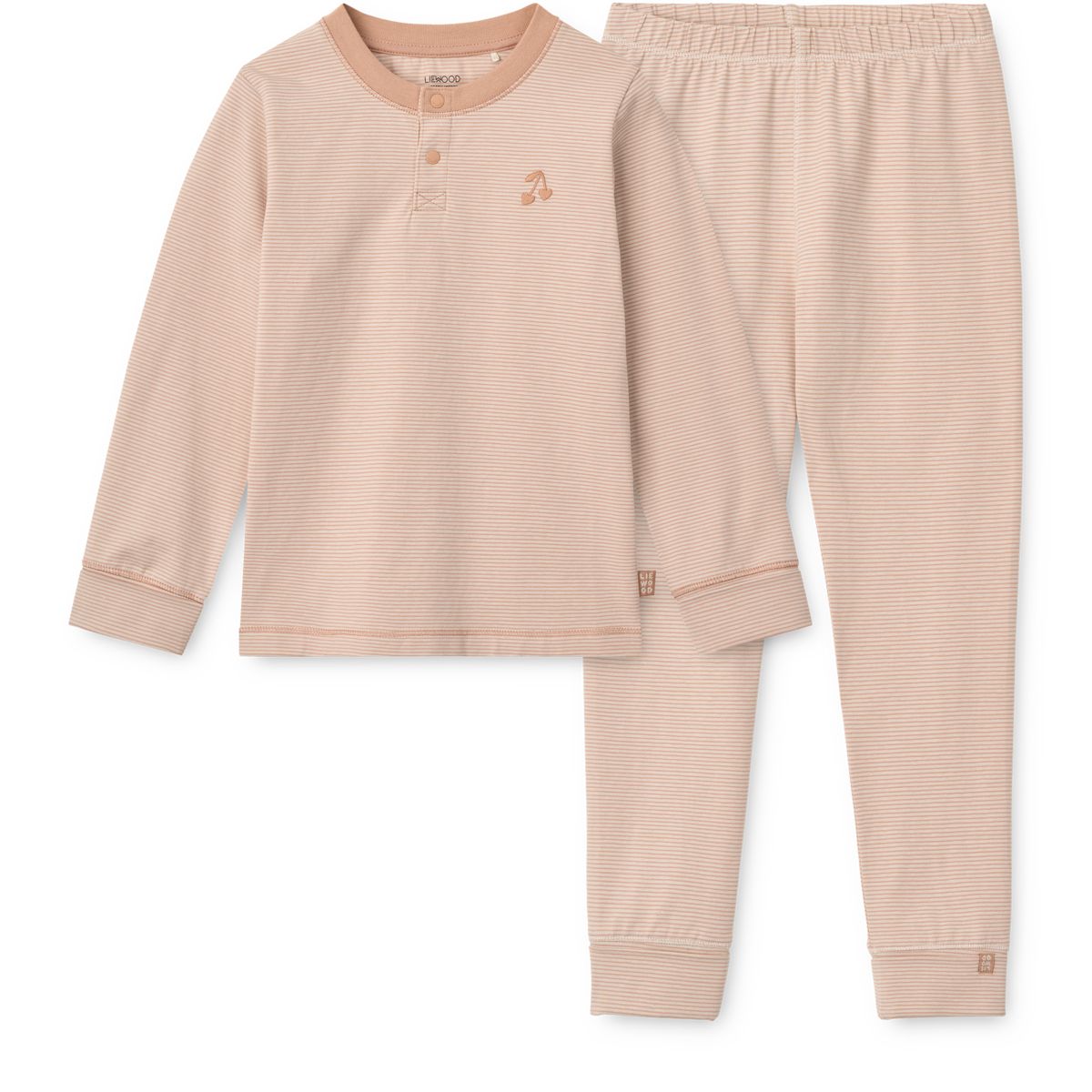 Liewood WILHELM Grow Gestreiftes Pyjama-Set - Y/D Sandy / Pale tuscany stripe - Pyjama-Set
