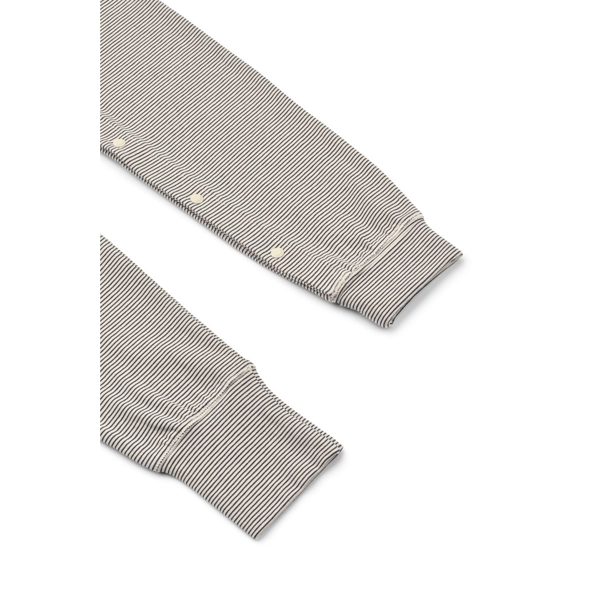 Liewood BIRK Grow Gestreifter Pyjama-Einteiler - Y/D Sandy / Classic navy stripe - Pyjama-Jumpsuit