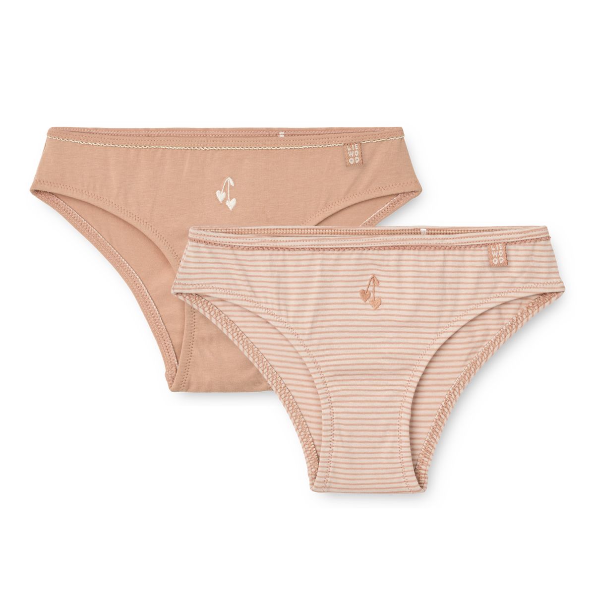 Liewood AYLIN Slips 2er-Pack - Stripe /Pale tuscany mix - Unterhosen