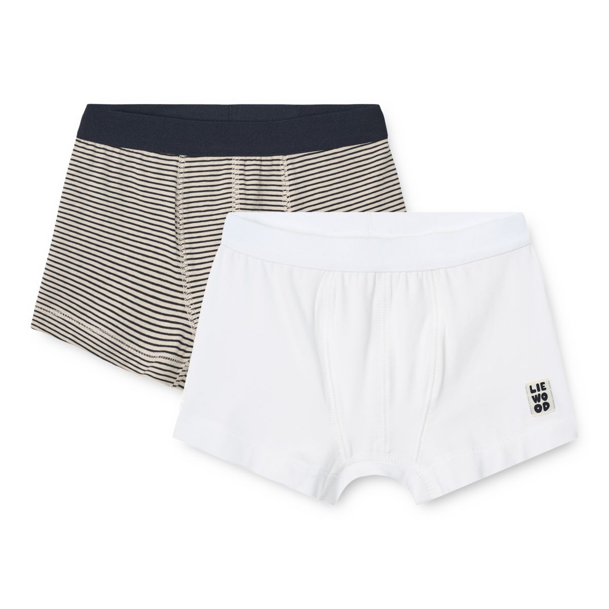 Liewood MARVIN Boxershorts 2er-Pack - Stripe /Crisp white mix - Boxershorts