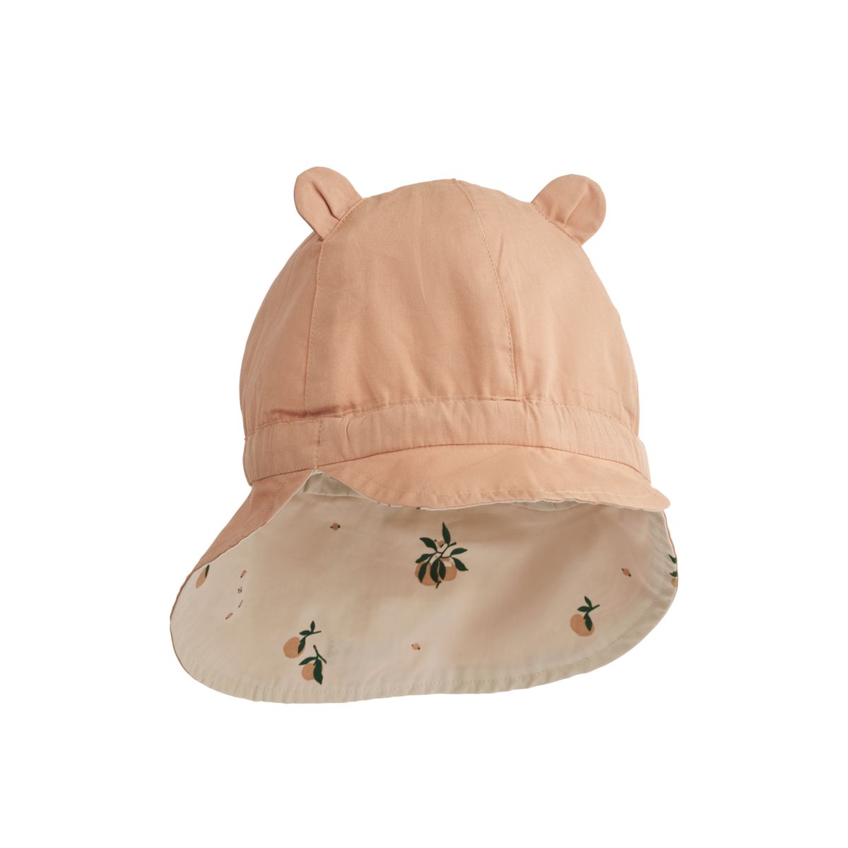 Liewood Gorm Wende-Sonnenhut - Peach Seashell / Pale tuscany - Hut & Kappe