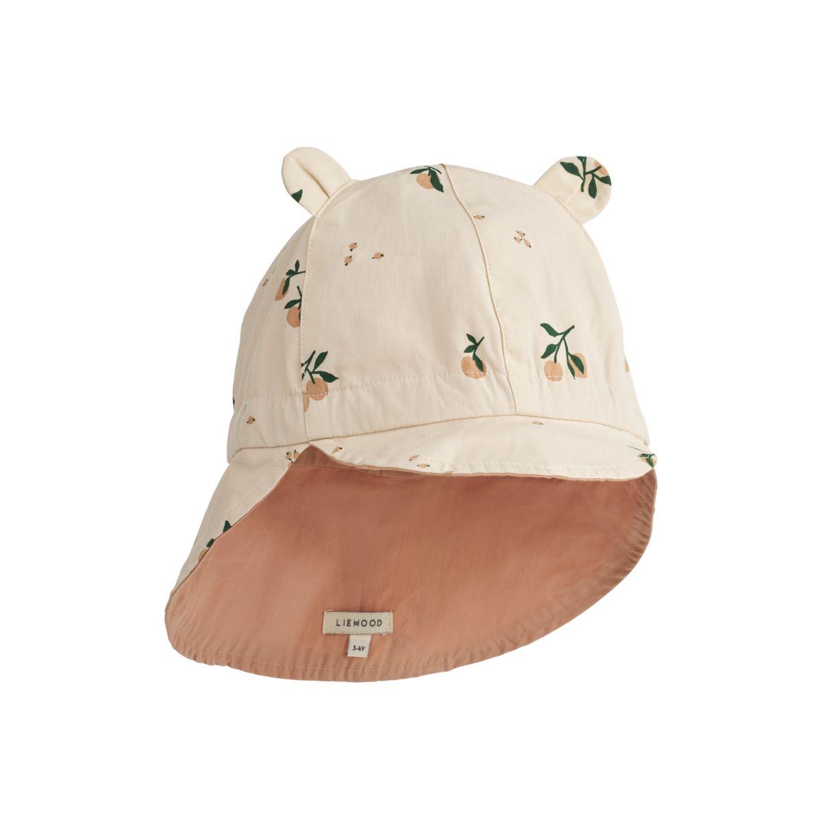 Liewood Gorm Wende-Sonnenhut - Peach Seashell / Pale tuscany - Hut & Kappe