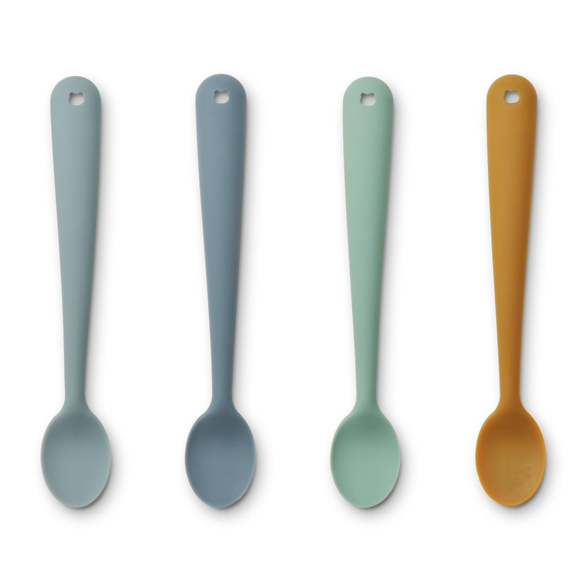 Liewood Siv Esslernlöffel 4er-Pack - Blue multi mix - Besteck